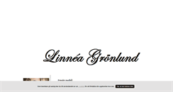 Desktop Screenshot of linneagronlund.blogg.se