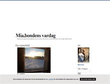 Tablet Screenshot of miabonde.blogg.se
