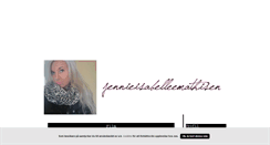 Desktop Screenshot of jennieisabelleemathisen.blogg.se