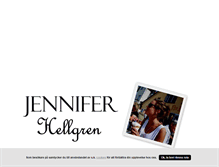 Tablet Screenshot of jenniferhellgrens.blogg.se