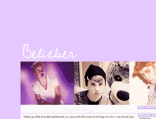Tablet Screenshot of belibersonly.blogg.se