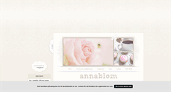 Desktop Screenshot of enannablom.blogg.se