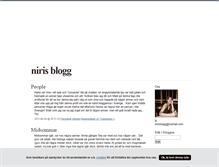 Tablet Screenshot of niris.blogg.se