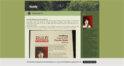 Desktop Screenshot of fonfe.blogg.se