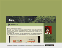 Tablet Screenshot of fonfe.blogg.se
