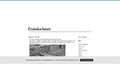Desktop Screenshot of franskahuset.blogg.se