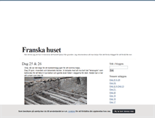 Tablet Screenshot of franskahuset.blogg.se