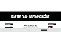 Desktop Screenshot of janethepain.blogg.se