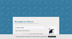 Desktop Screenshot of memphisgibson.blogg.se