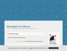 Tablet Screenshot of memphisgibson.blogg.se