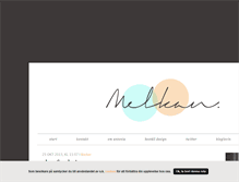 Tablet Screenshot of melkan.blogg.se