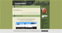 Desktop Screenshot of gamlebygata.blogg.se