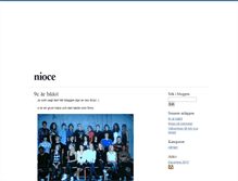 Tablet Screenshot of nioce.blogg.se