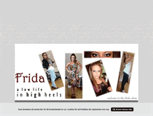 Tablet Screenshot of fridii.blogg.se