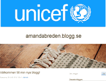 Tablet Screenshot of amandabreden.blogg.se