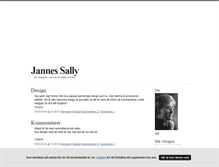 Tablet Screenshot of jannessally.blogg.se