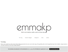 Tablet Screenshot of emmakp.blogg.se