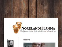 Tablet Screenshot of norrlandsflamma.blogg.se