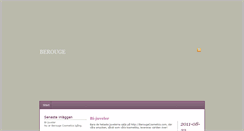 Desktop Screenshot of berouge.blogg.se