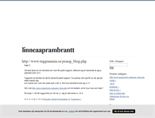 Tablet Screenshot of linneaaprambrantt.blogg.se