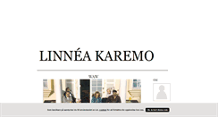 Desktop Screenshot of linneakaremo.blogg.se