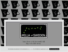 Tablet Screenshot of millaofsweden.blogg.se