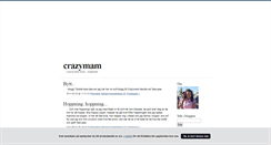 Desktop Screenshot of crazymam.blogg.se