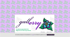 Desktop Screenshot of gallerry.blogg.se