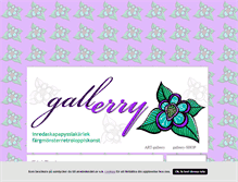 Tablet Screenshot of gallerry.blogg.se