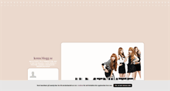 Desktop Screenshot of korea.blogg.se