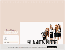 Tablet Screenshot of korea.blogg.se