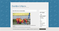 Desktop Screenshot of familjenlofgren.blogg.se