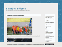 Tablet Screenshot of familjenlofgren.blogg.se