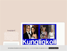 Tablet Screenshot of kungligkoll.blogg.se