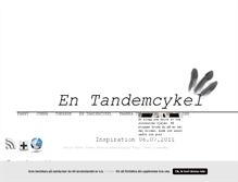 Tablet Screenshot of entandemcykel.blogg.se