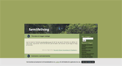 Desktop Screenshot of farmlifeliving.blogg.se