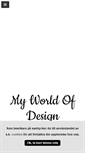 Mobile Screenshot of myworldofdesign.blogg.se