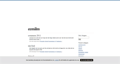 Desktop Screenshot of eemilm.blogg.se