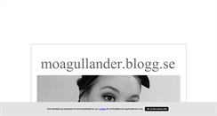 Desktop Screenshot of moagullander.blogg.se
