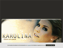 Tablet Screenshot of karolinass.blogg.se