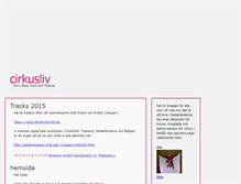 Tablet Screenshot of cirkusliv.blogg.se