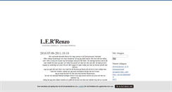 Desktop Screenshot of lerenzo.blogg.se