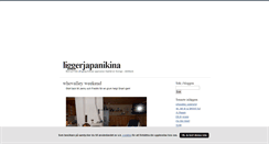 Desktop Screenshot of liggerjapanikina.blogg.se