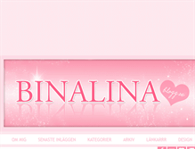 Tablet Screenshot of binalina.blogg.se