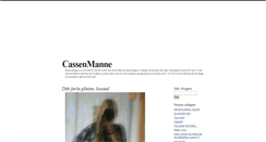 Desktop Screenshot of cassenmanne.blogg.se