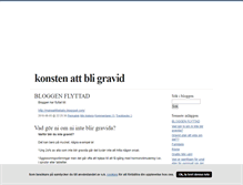 Tablet Screenshot of konstenattbligravid.blogg.se