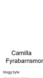 Mobile Screenshot of camillafyrabarnsmorsa.blogg.se