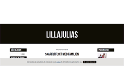 Desktop Screenshot of lillajulias.blogg.se