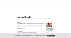Desktop Screenshot of enarmadbandit.blogg.se