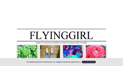 Desktop Screenshot of flyinggirl.blogg.se